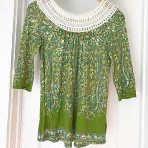 Anthropologie Meadow Rue top